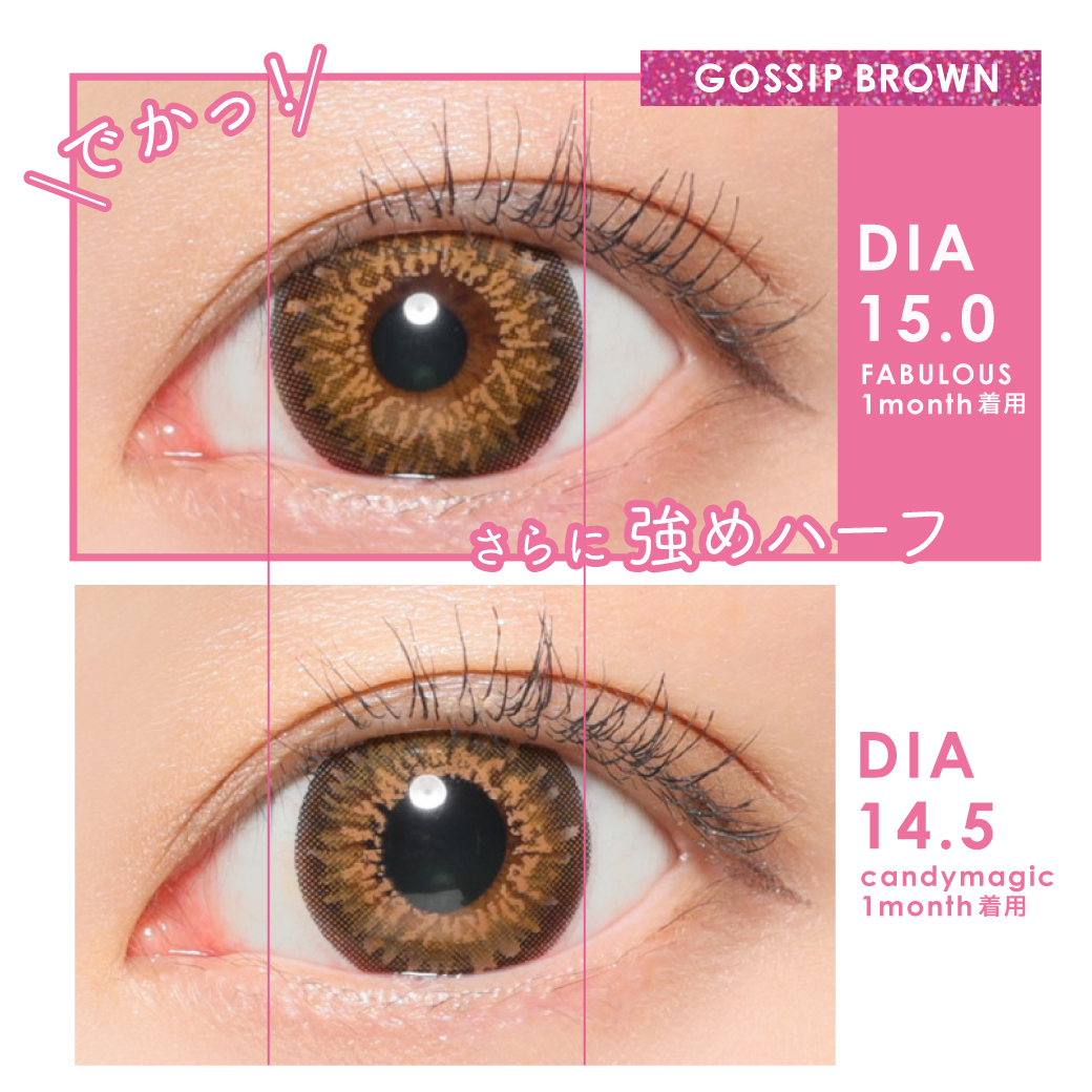 GOSSIP BROWN DIA15.0