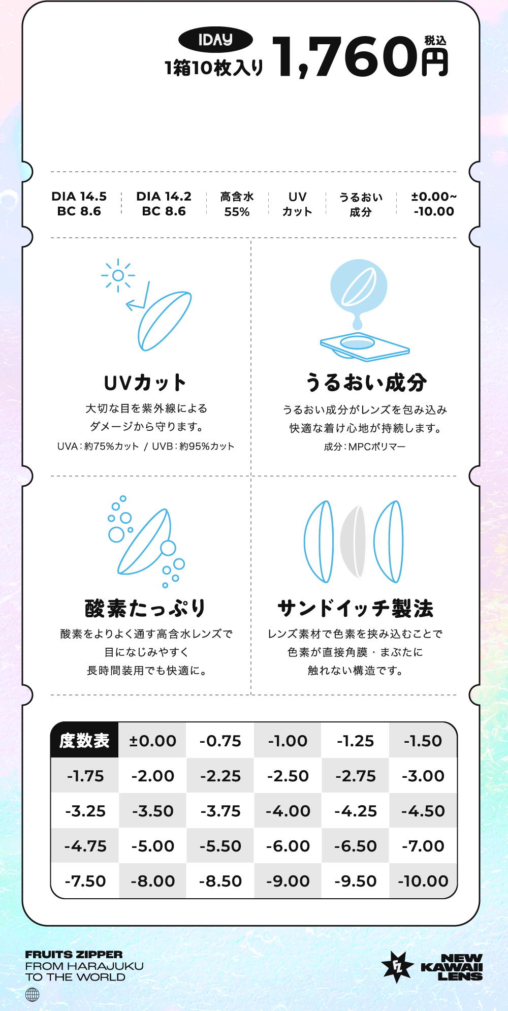 1箱10枚入り 1,760円