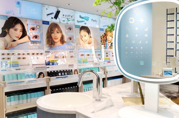 キャンマジのカラコンも試着できるお店「LENS LiST」