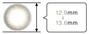 12.9㎜～13.6㎜