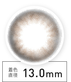 着色直径13.0㎜