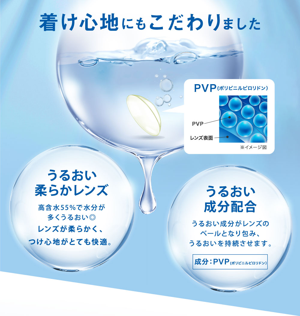 着け心地にもこだわりました