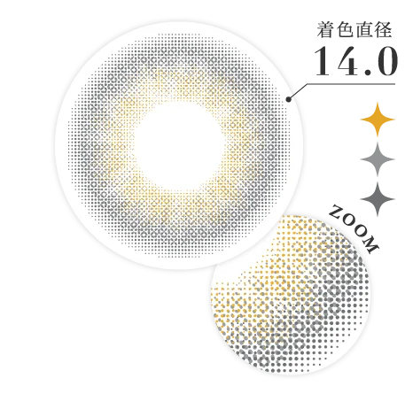 着色直径14.0