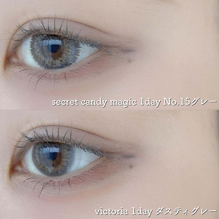 secret candymagic 1day NO.5ブラック Victoria 1day ブラックの着用画像