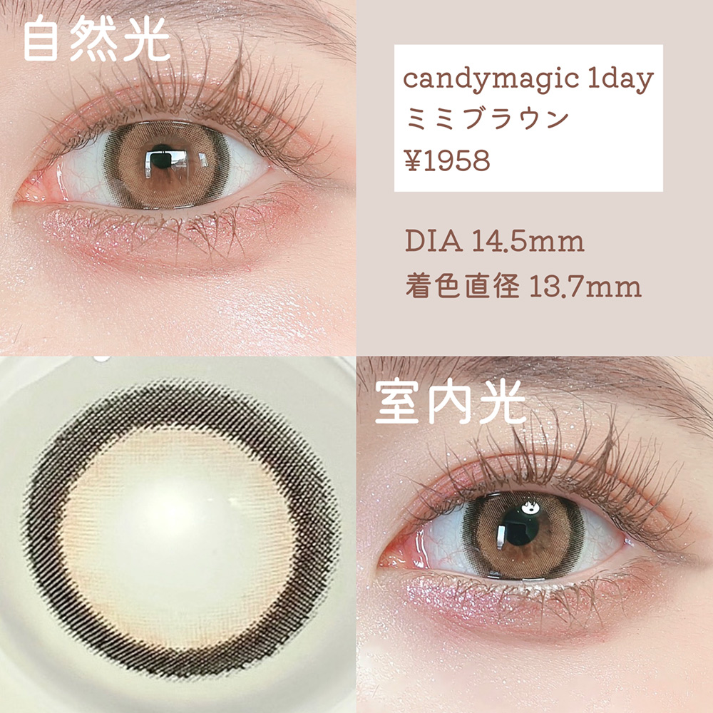 candymagic 1day ミミブラウン