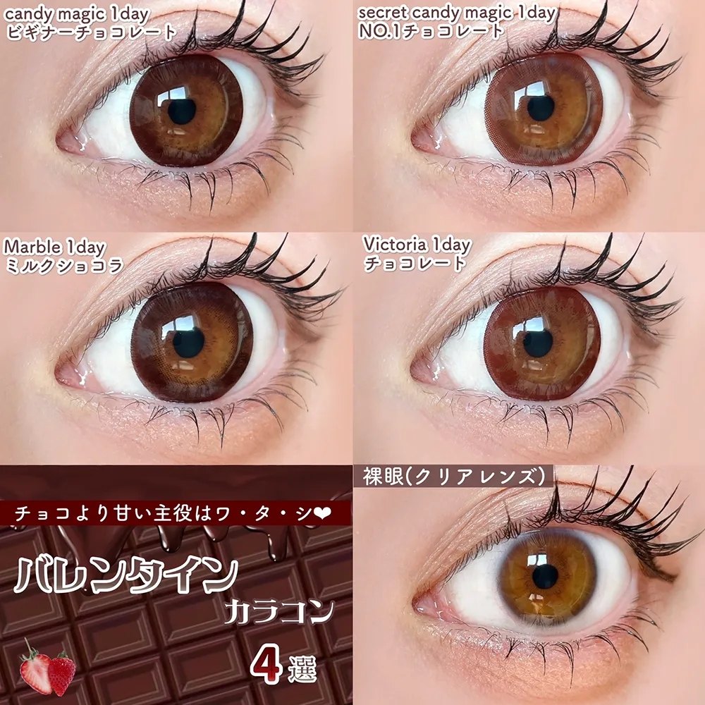 裸眼と比較