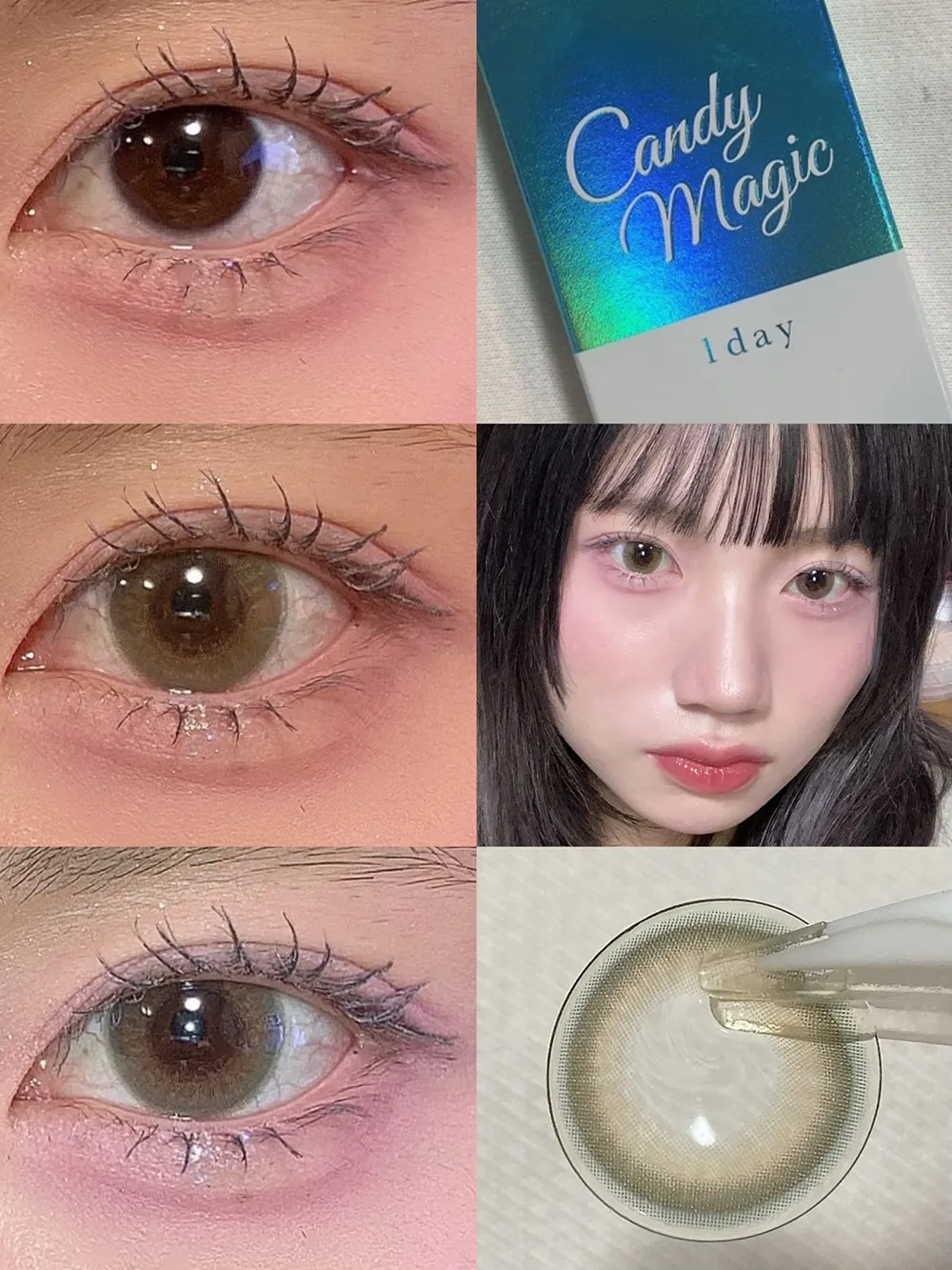FABULOUS 1month candymagic 1day(キャンディーマジックワンデー)  NENE HAZEL ネネヘーゼル