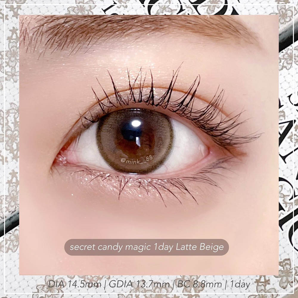 secret candymagic 1day ラテベージュ