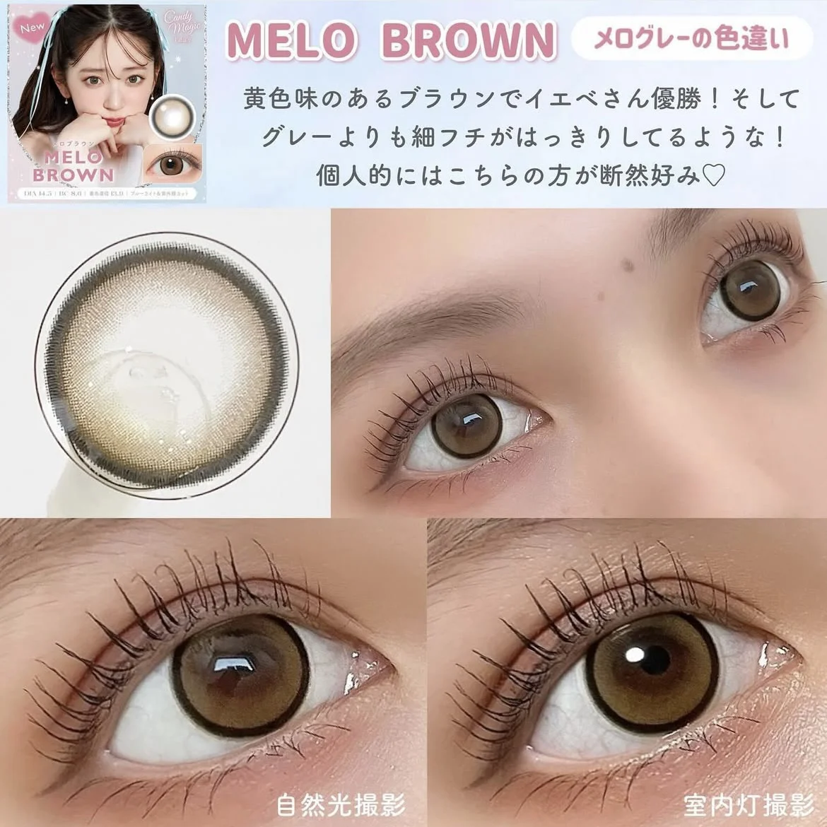 Candymagic 1day MELO BROWN